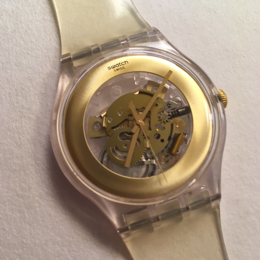 Gold & Clear XL Swatch